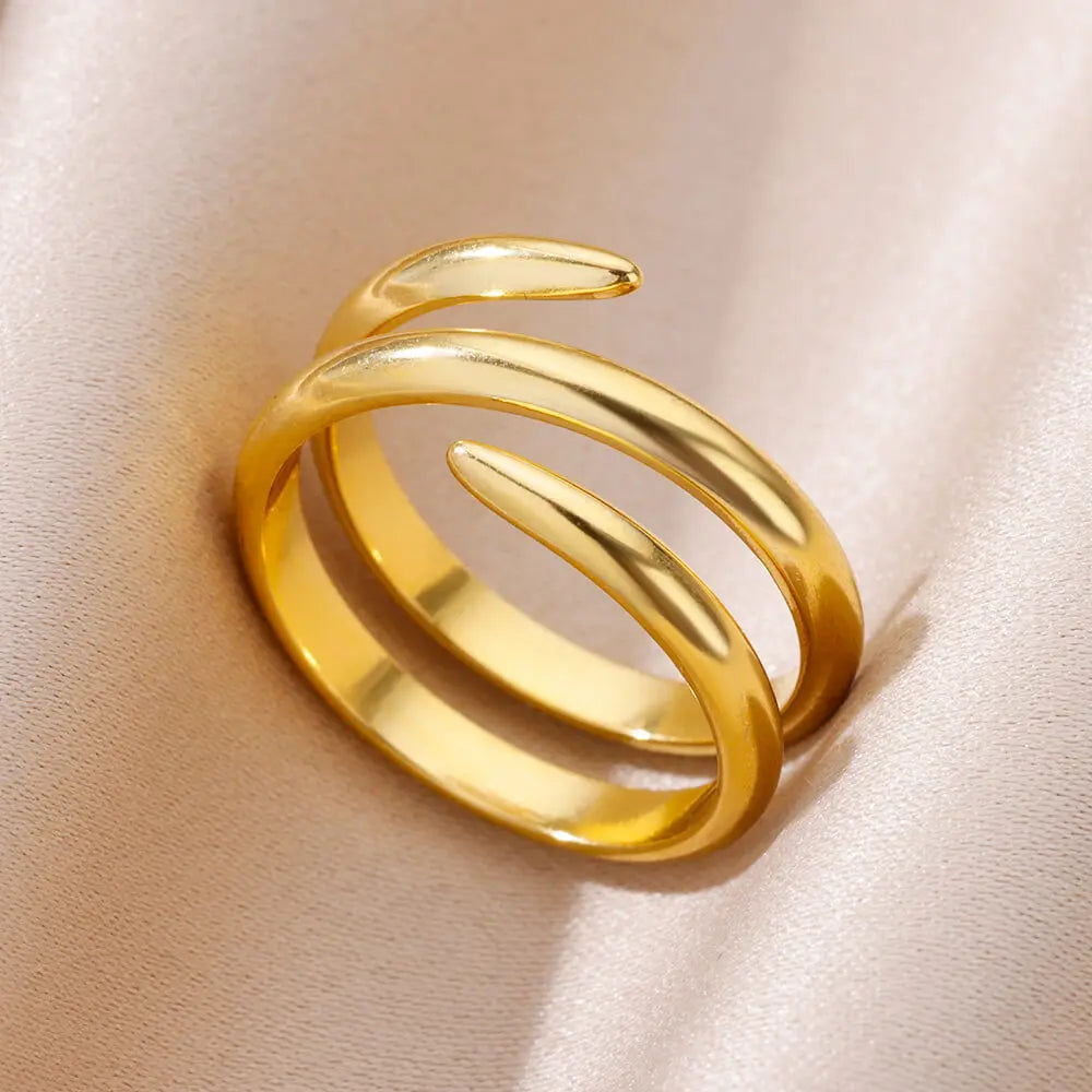 Anillo Espiral Envolvente