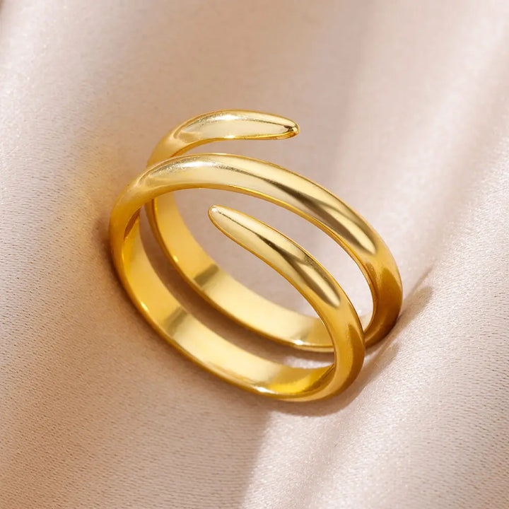 Anillo Espiral Envolvente