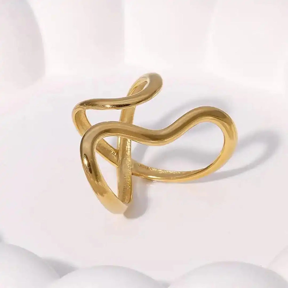 Anillo Ajustable Encanto Dorado