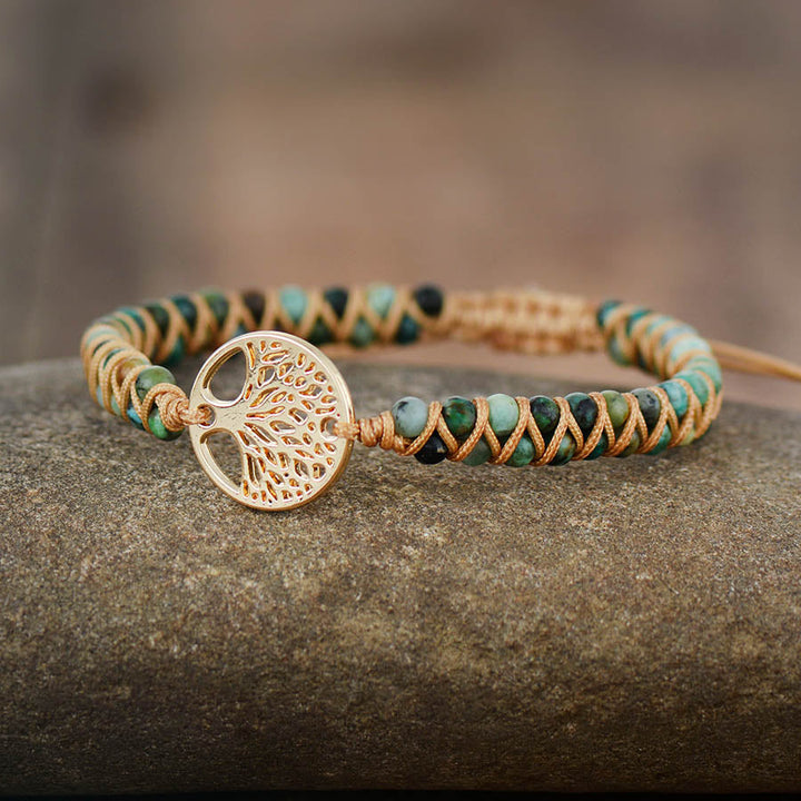 Pulsera Turquesa Árbol de la Vida