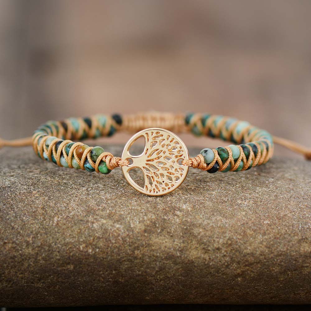 Pulsera Turquesa Árbol de la Vida