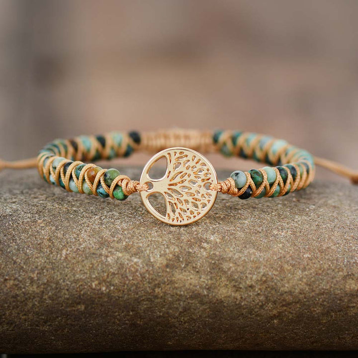 Pulsera Turquesa Árbol de la Vida