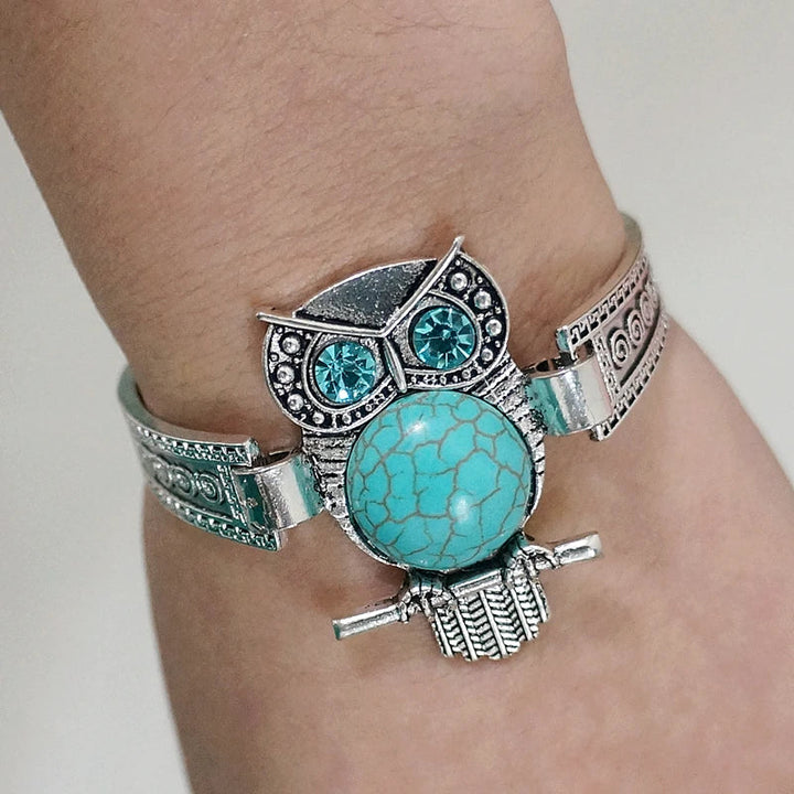 Pulsera Búho Turquesa