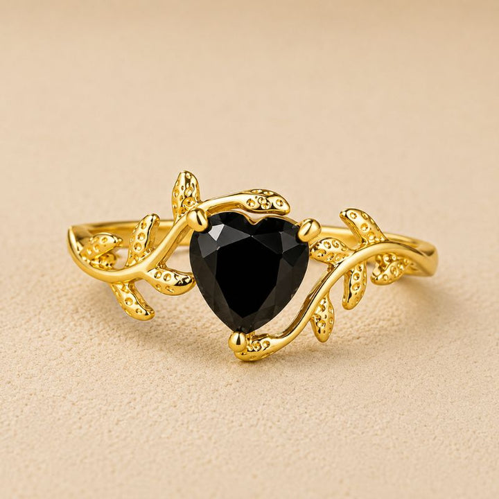 Anillo Corazón Llamativo Sofisticado