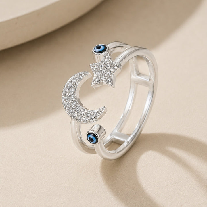 Anillo Ojo Radiante Ajustable