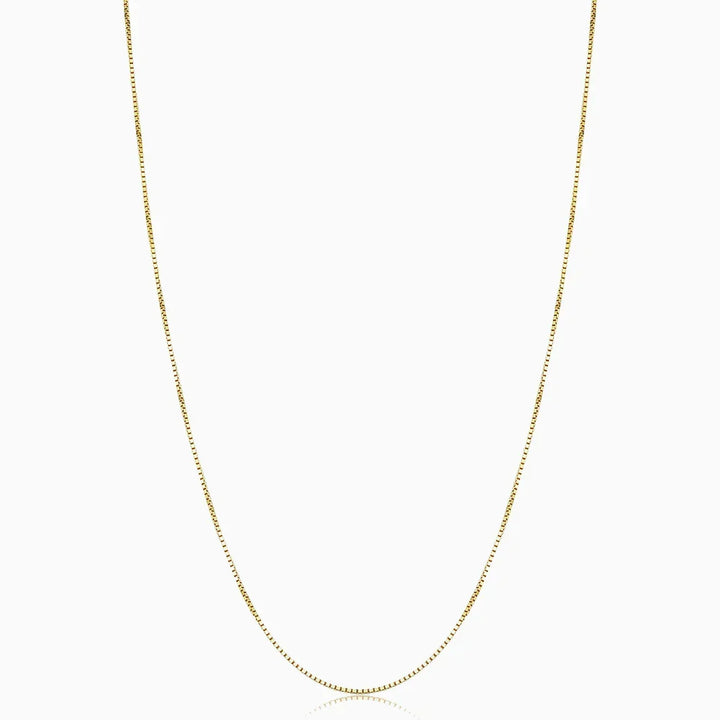 Collar Minimal Cadena Dorado