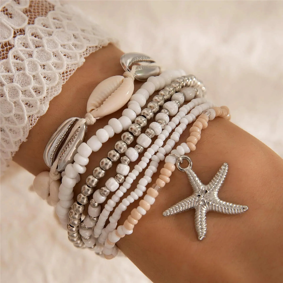 Conjunto Boho con Playa y Concha