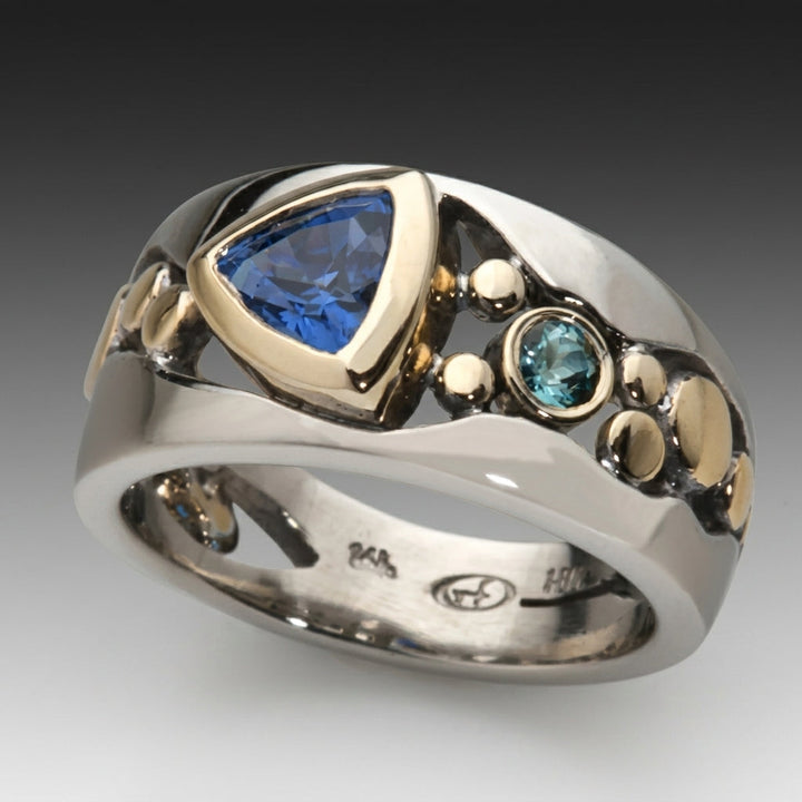 Anillo Vintage Azul