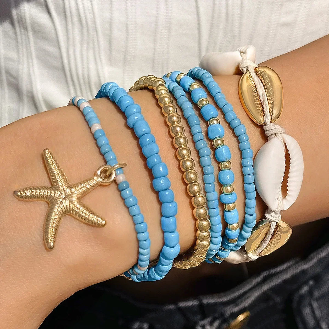 Conjunto Boho con Playa y Concha
