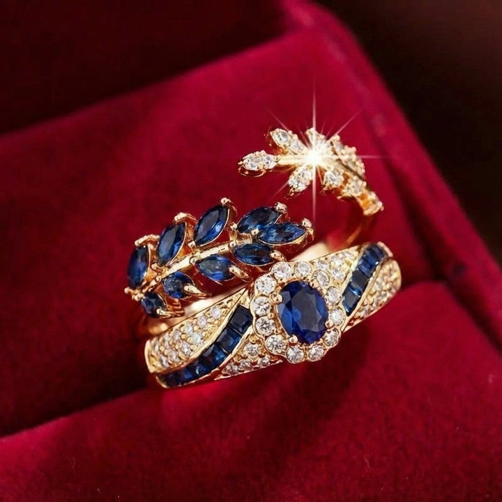 Conjunto de Anillos de Oro