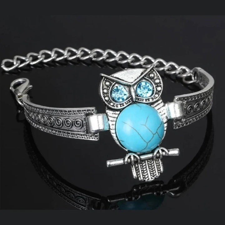 Pulsera Búho Turquesa