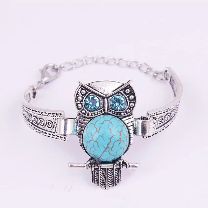 Pulsera Búho Turquesa