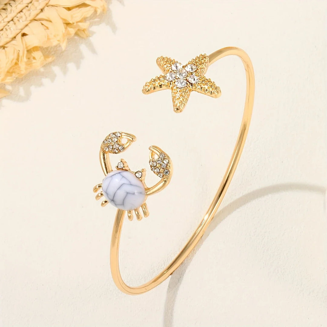 Anillo de Oro de Cancrejo Ajustable