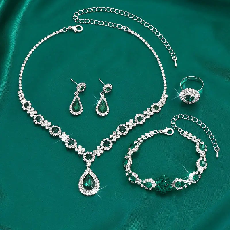 Conjunto de Joyería Brillante