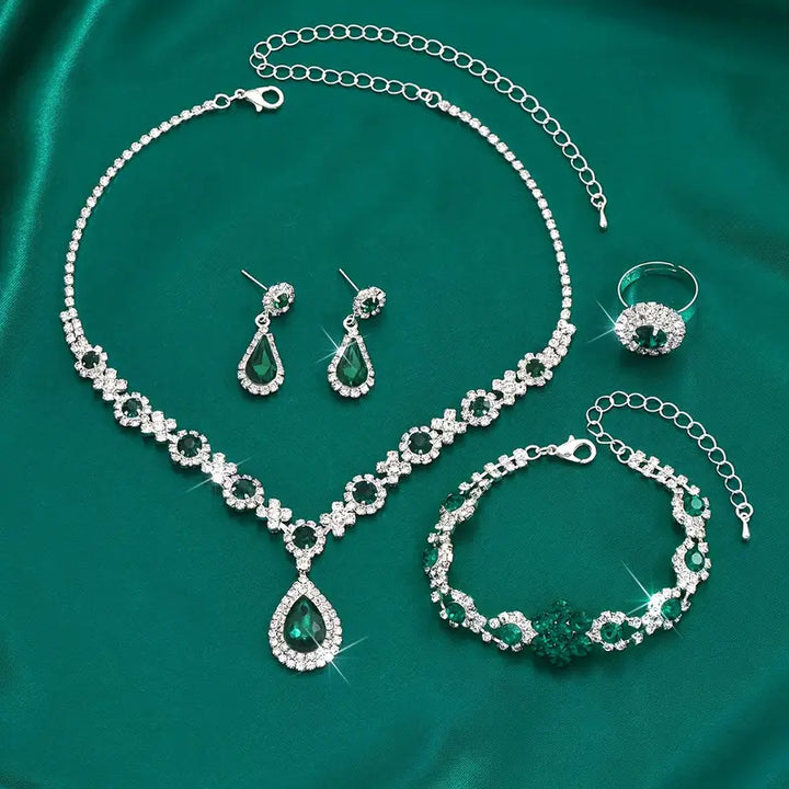Conjunto de Joyería Brillante