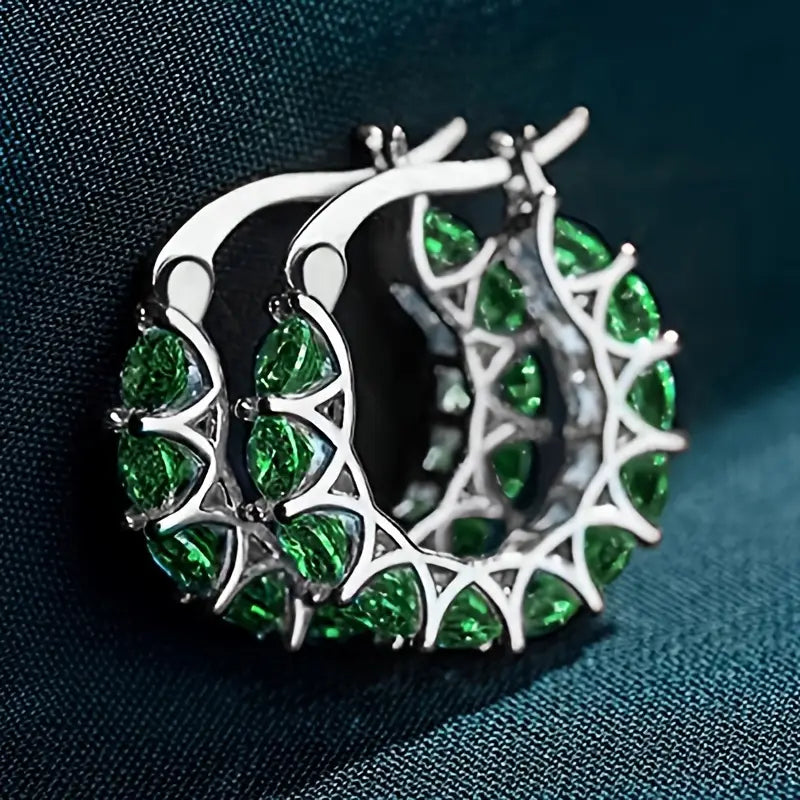 Pendientes tipo chandelier Elena Marlowe Oro