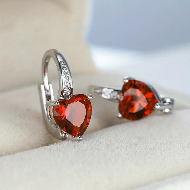 Pendientes Lunara Emberelle Oro blanco