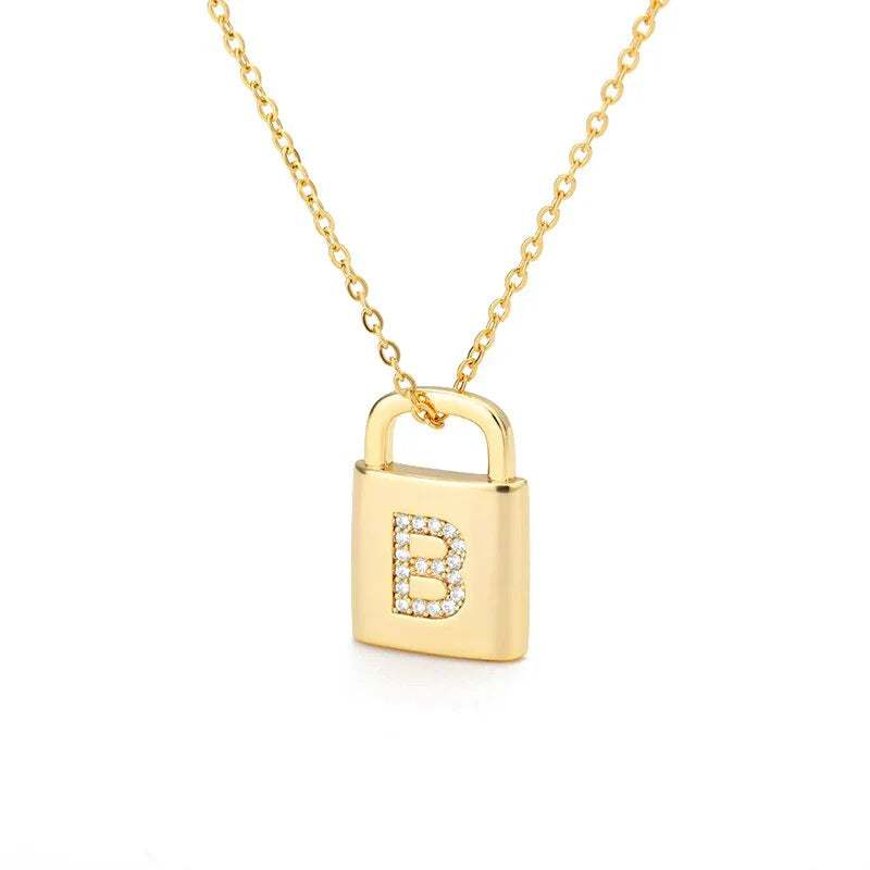 Collar del Candado de Inicial