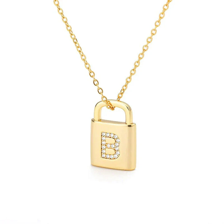 Collar del Candado de Inicial