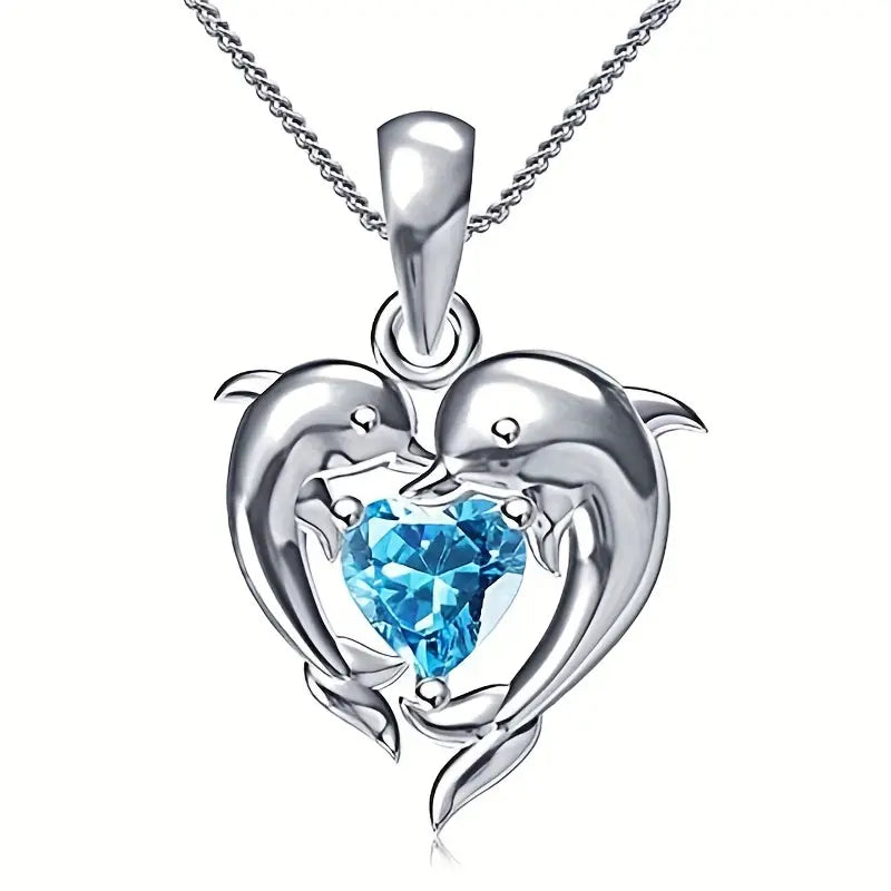 Collar gemelos Oceanheart Oro blanco