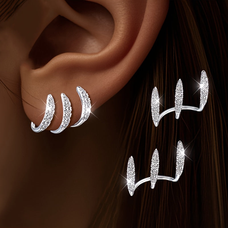 Pendientes Clásicos con Brillo