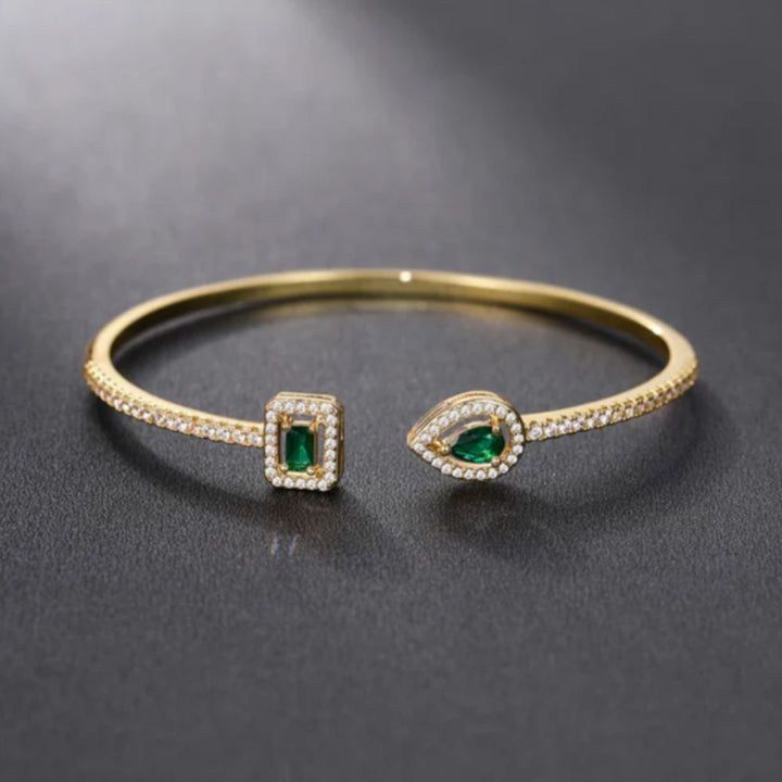 Pulsera de Oro y Esmeralda