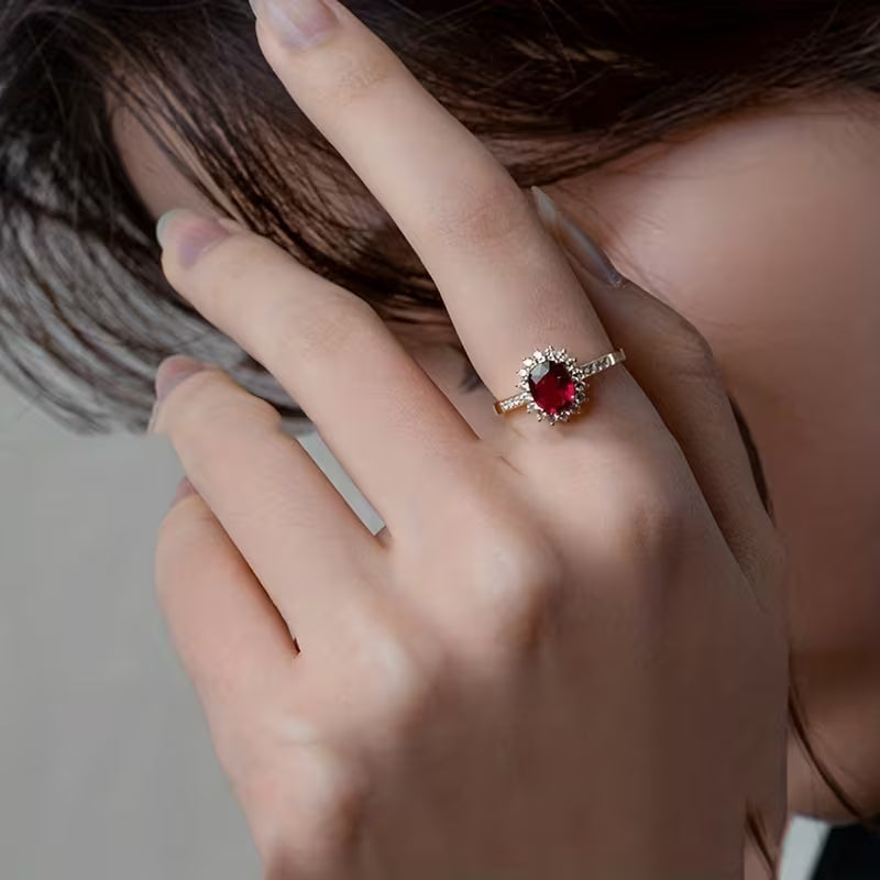 Anillo Empress Red Oro