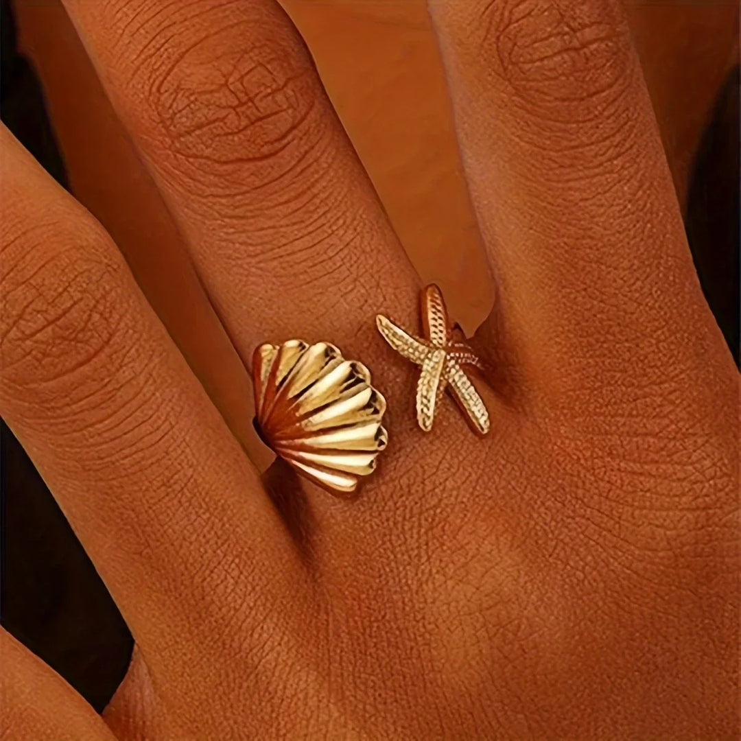 Anillo de Oro con Estrella