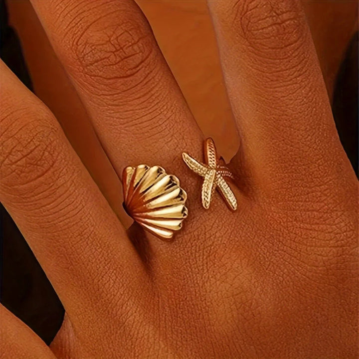 Anillo de Oro con Estrella