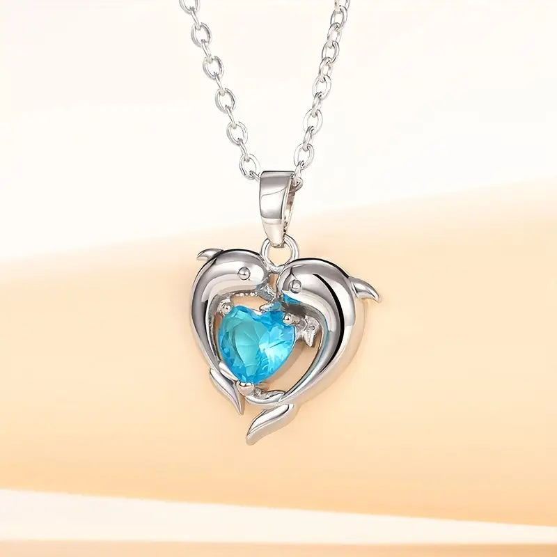 Collar gemelos Oceanheart Oro blanco