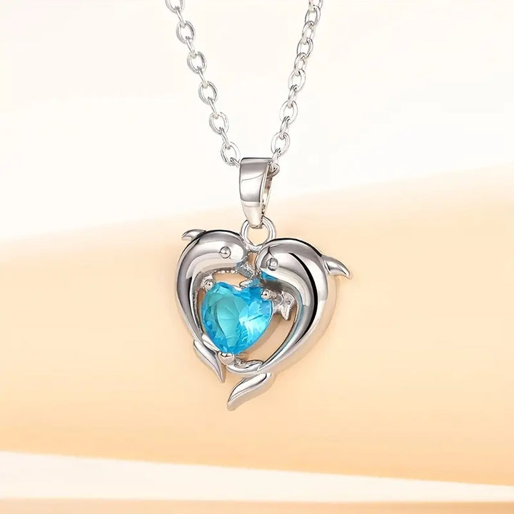 Collar gemelos Oceanheart Oro blanco