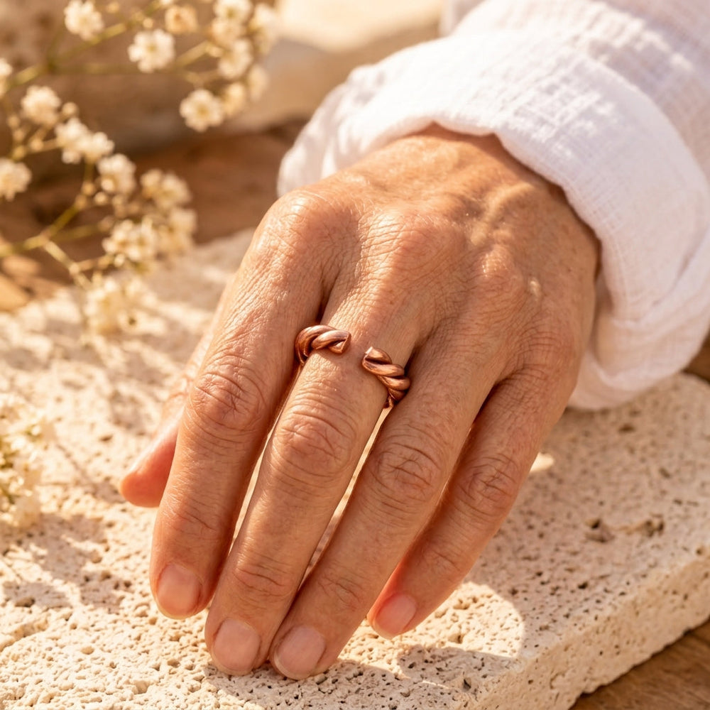 Anillo de Cobre Torzal