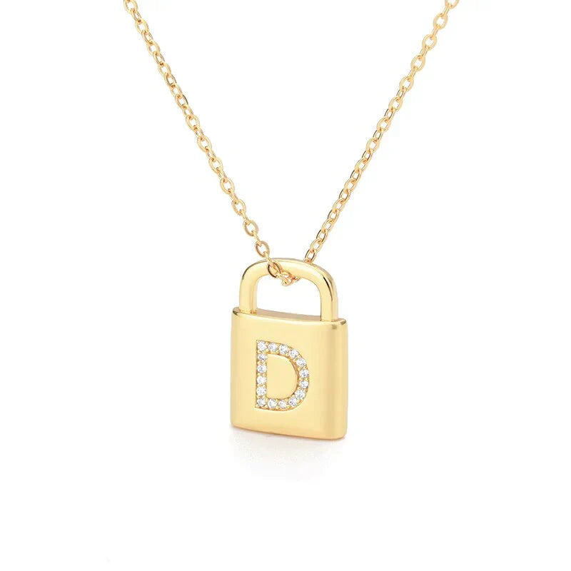 Collar del Candado de Inicial