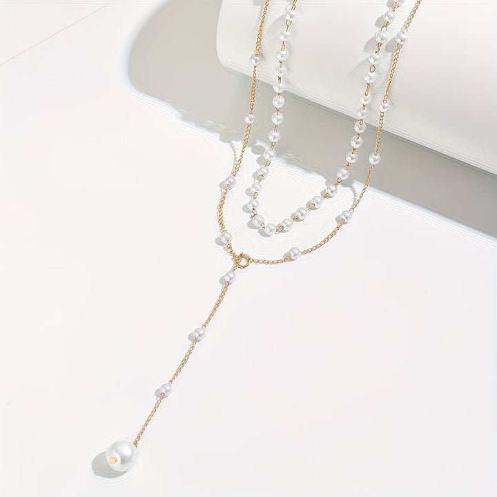 Collar con Perlas Graduadas