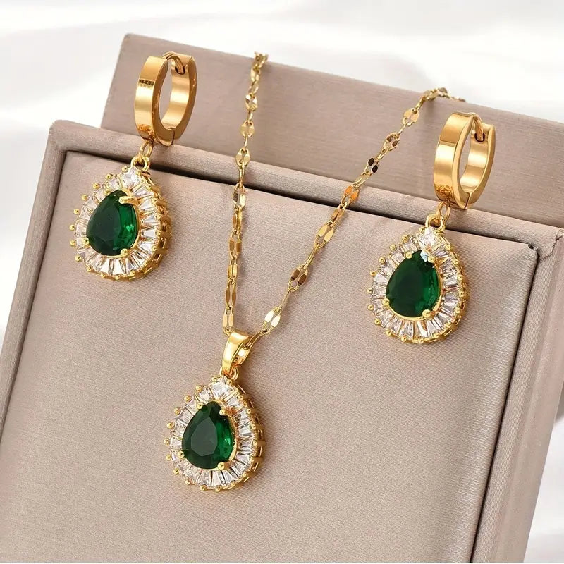 Set de joyas Rheya Lysandelle Oro