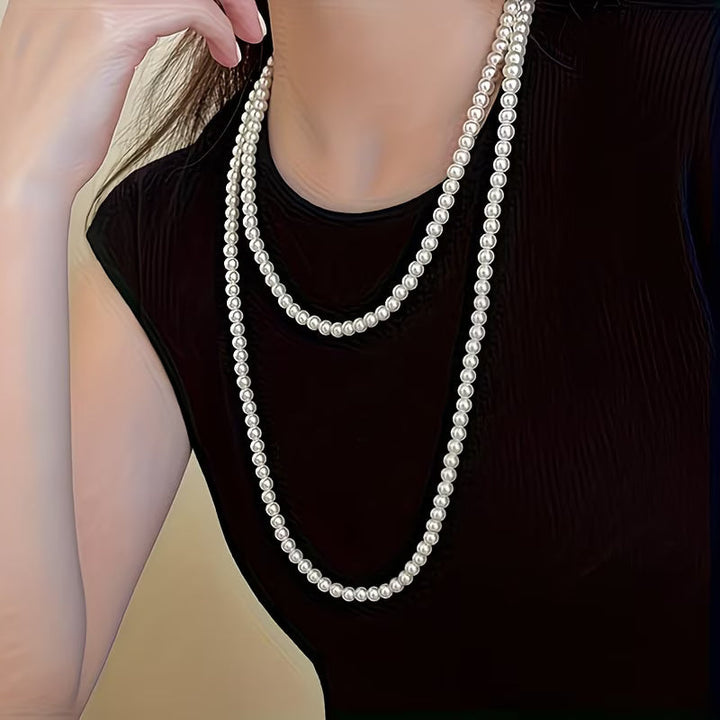 Collar Doble Perla Sin Tiempo