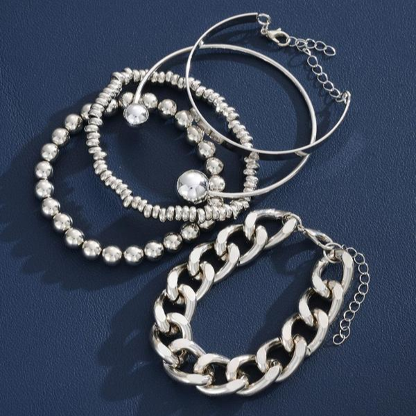 Conjunto de 5 Pulseras Apilables