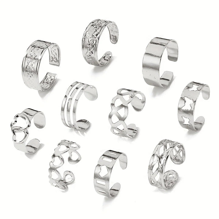 Set de 10 Anillos para Pies