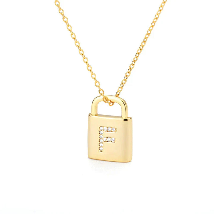 Collar del Candado de Inicial