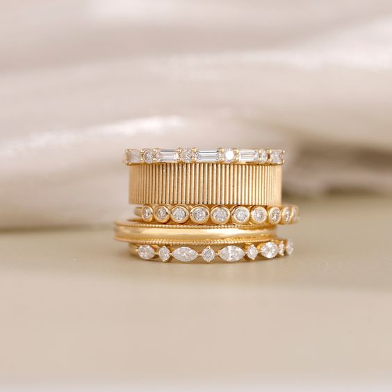 Conjunto Vintage de Oro