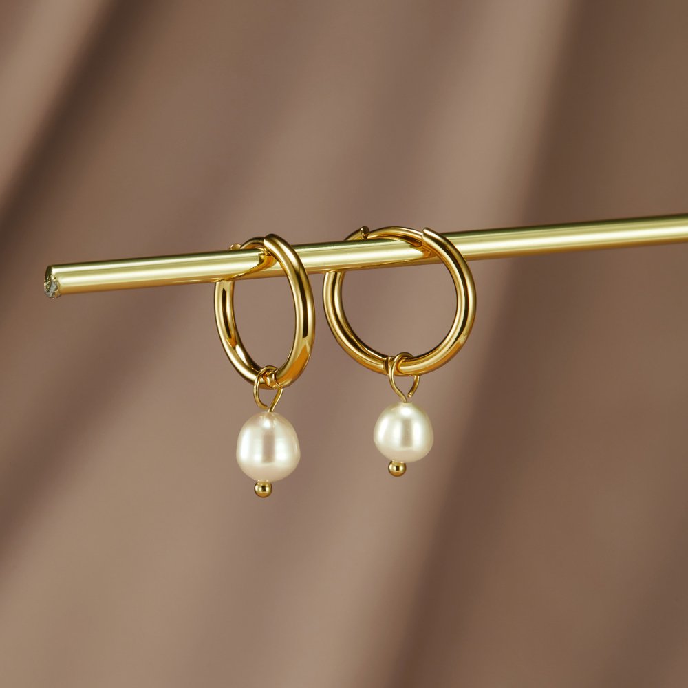 Pendientes con Perla