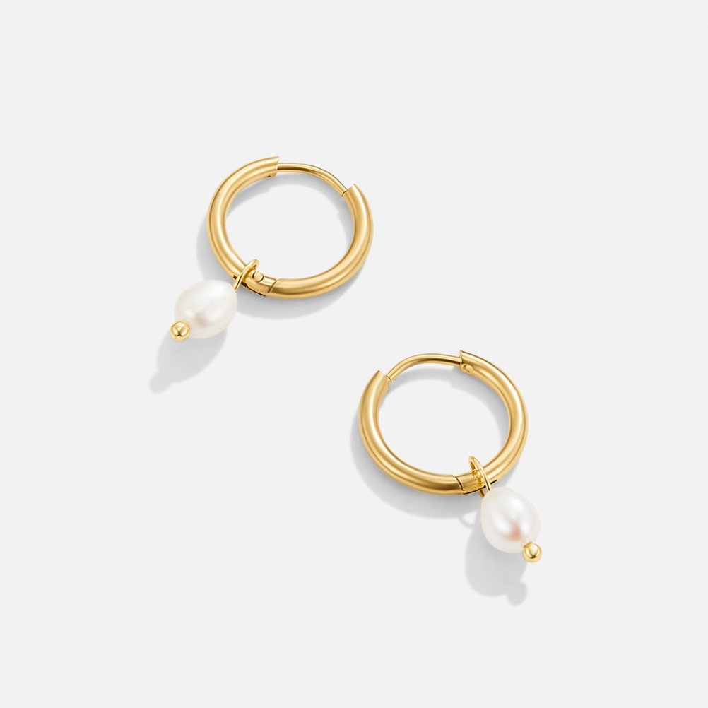 Pendientes con Perla