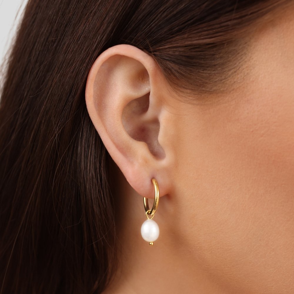 Pendientes con Perla