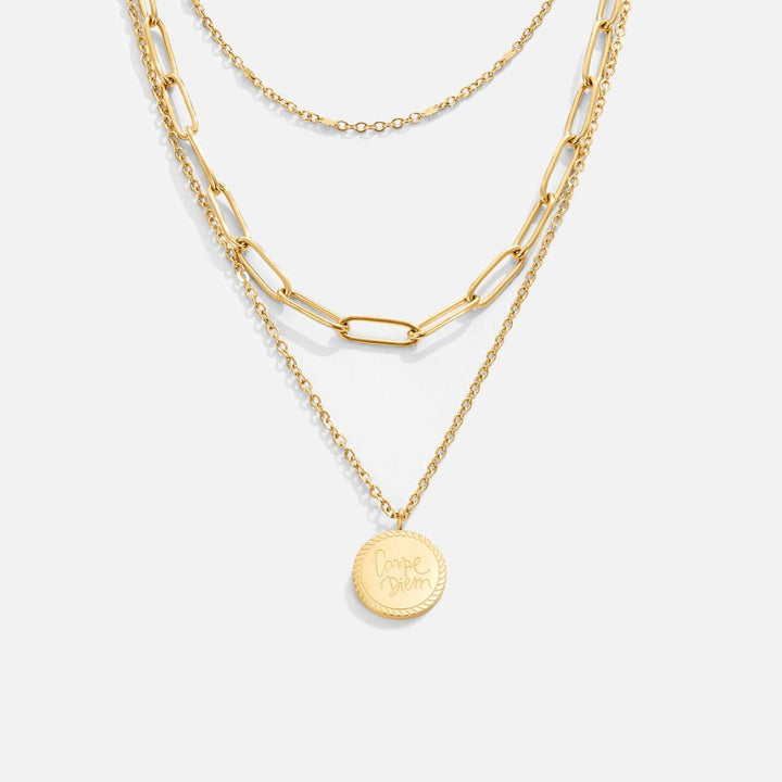 Collar de Monedas en Capas