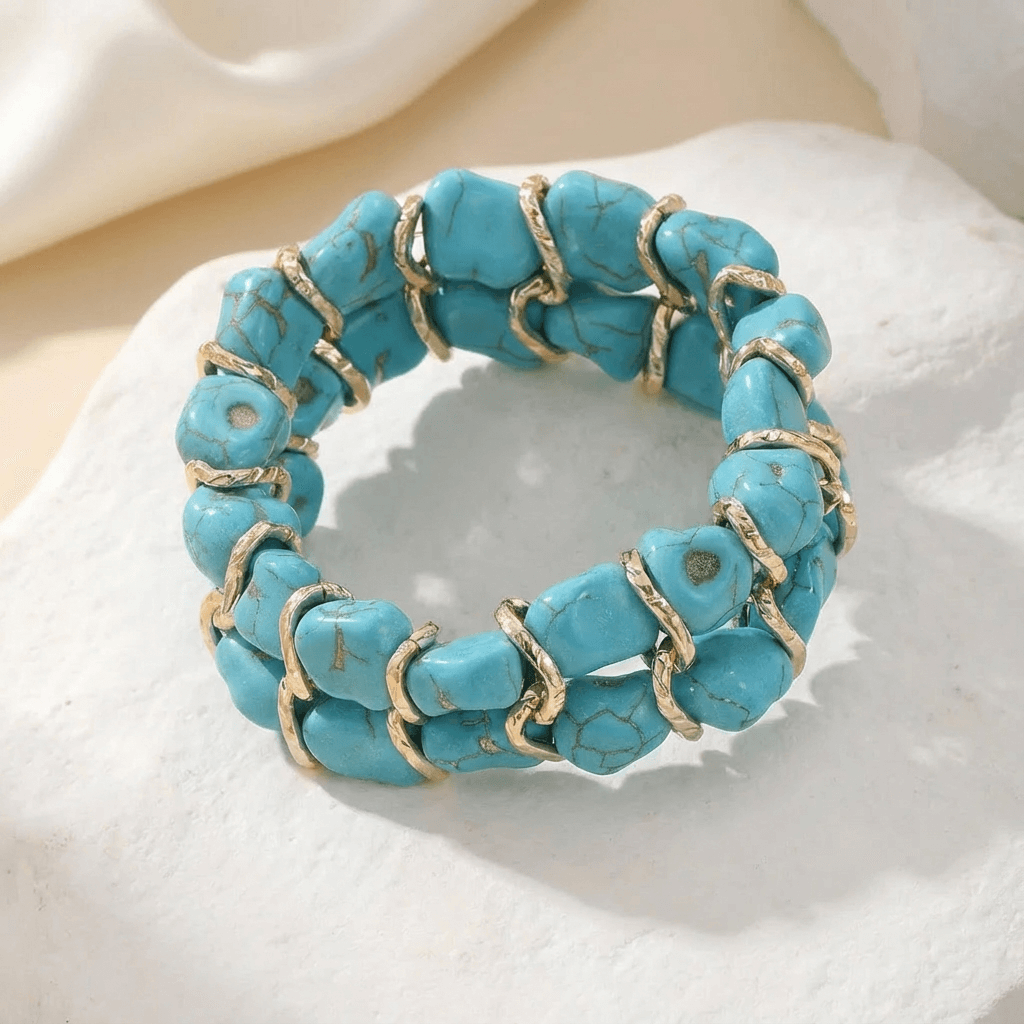 Pulsera Envolvente Turquesa