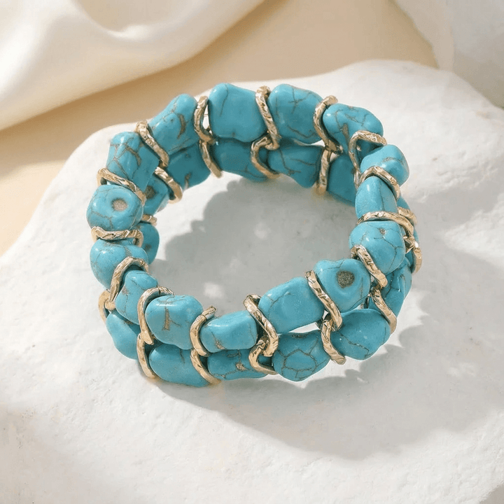 Pulsera Envolvente Turquesa