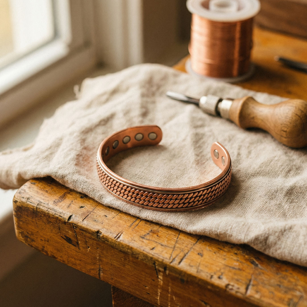 Pulsera de Cobre Ola