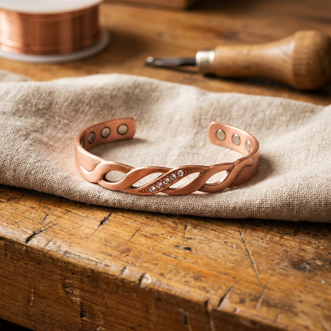 Pulsera de Cobre Costura