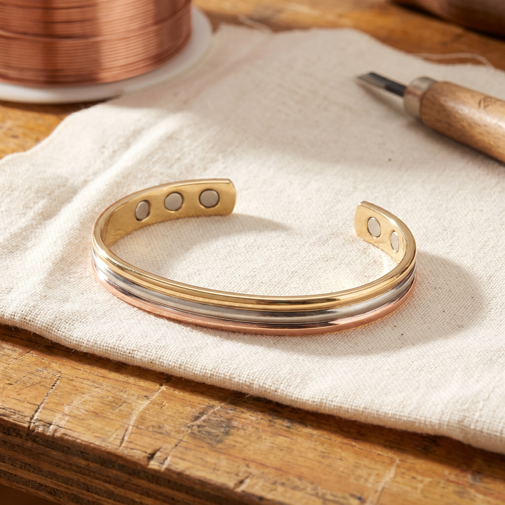 Pulsera de Cobre Triple Banda