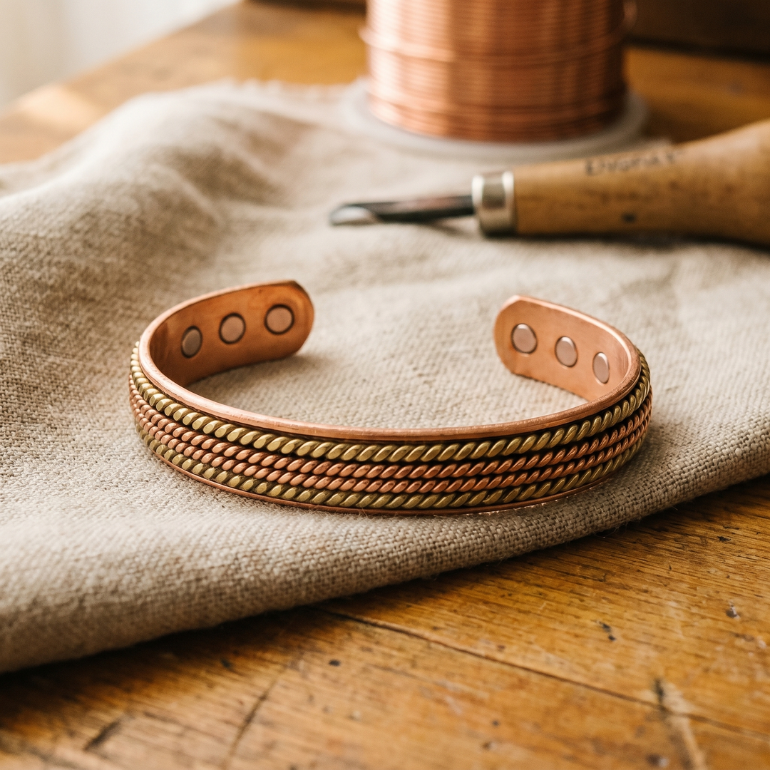 Pulsera de Cobre Forja 2